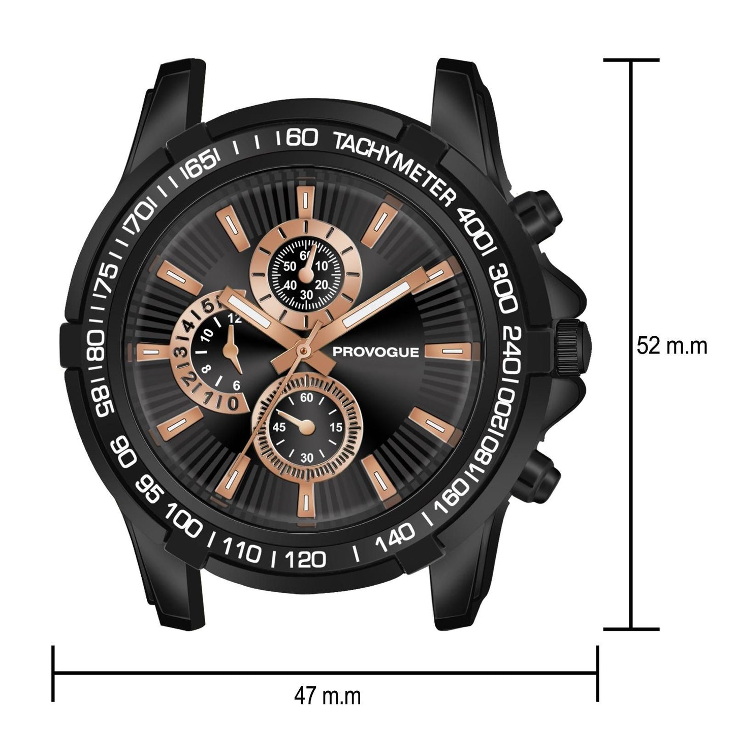 Stainless Steel Analog Watch For Men