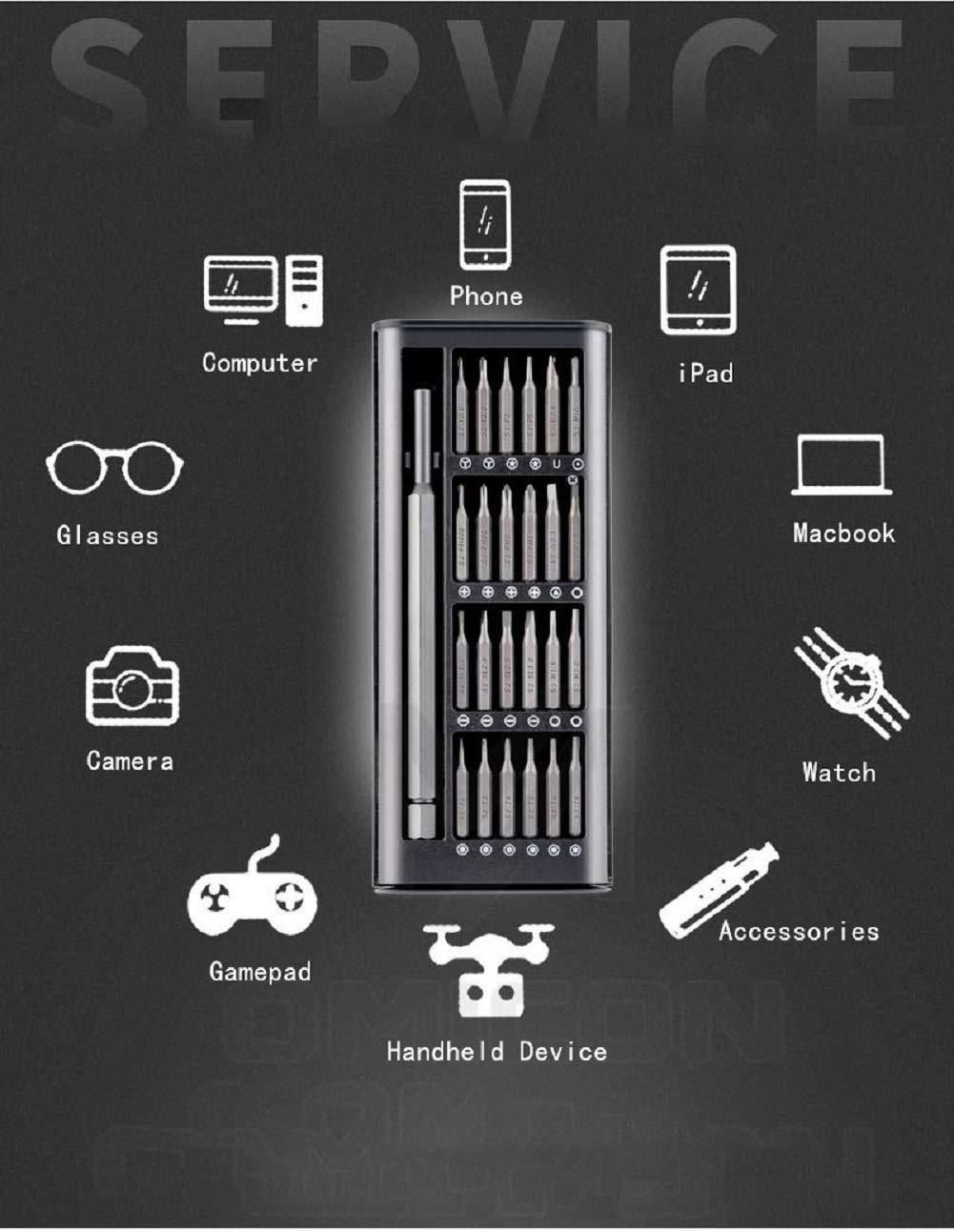 Premium 24-Piece Precision Screwdriver Set for Electronics and Repairs