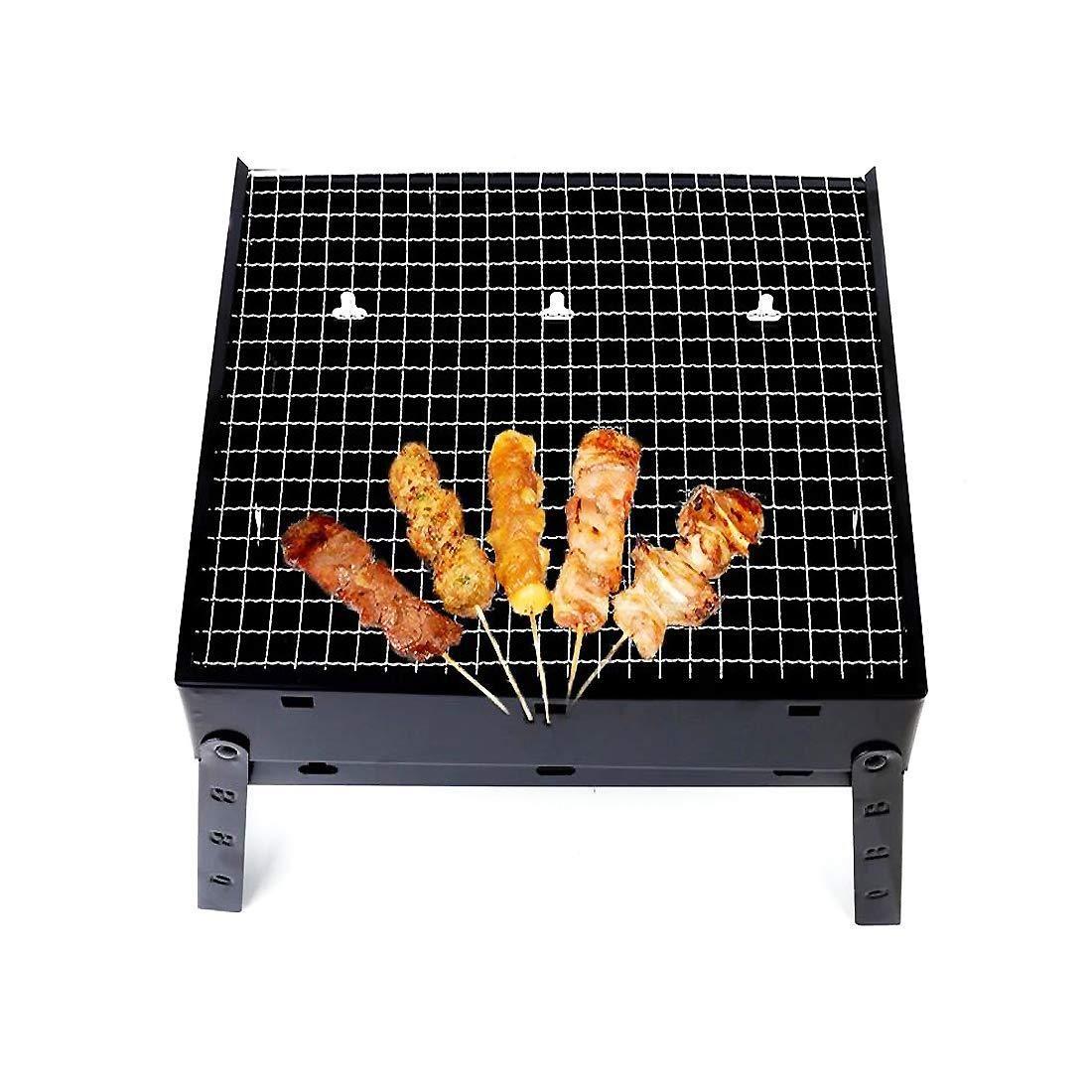 Barbeque Grill - Foldable Barbecue and Tandoor Grill for Camping Hiking Picnic